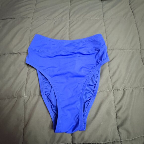 Lands End High Leg High Waisted Bikini Swim Bottoms - Size: XXS / XXXS (Altered) - Picture 1 of 9